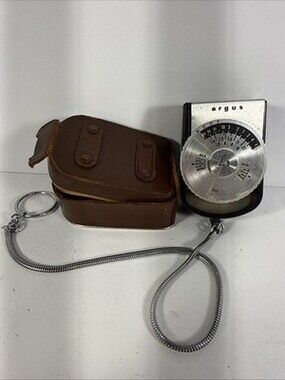 Vintage Argus L3 Light Exposure Meter Not Tested Sold As Is Free Shipping!